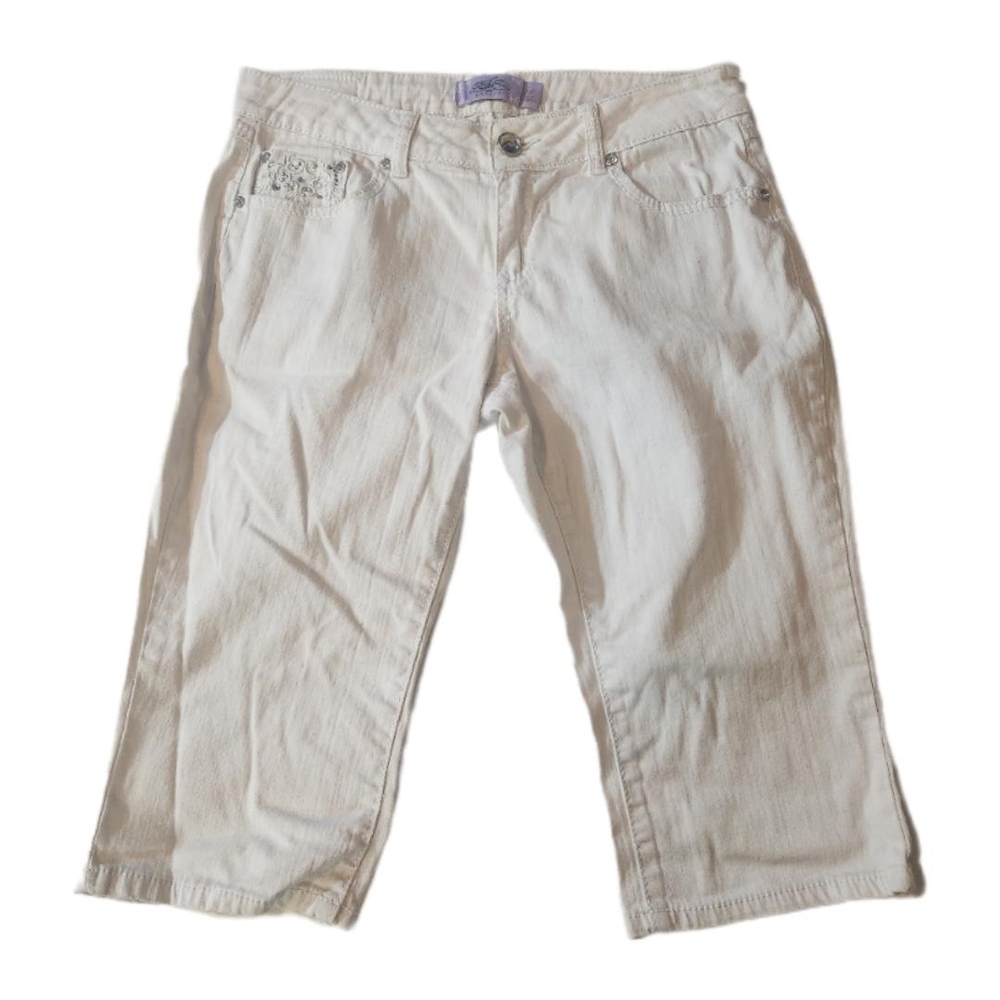 one‎ 5 one Women's White Ankle Jeans